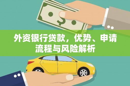 舒兰外资银行贷款，优势、申请流程与风险解析