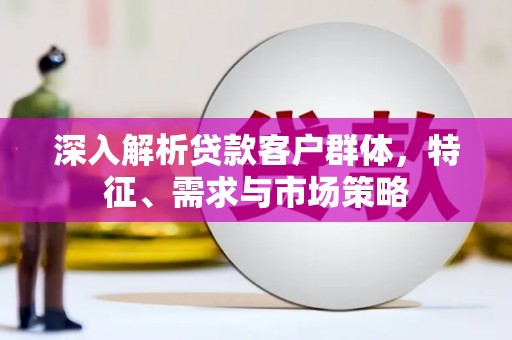 舒兰深入解析贷款客户群体，特征、需求与市场策略