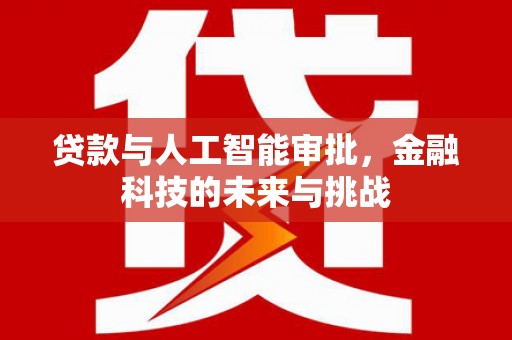 舒兰贷款与人工智能审批，金融科技的未来与挑战