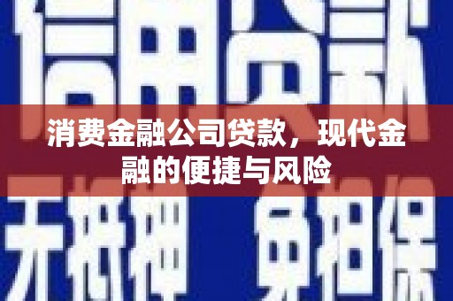 舒兰消费金融公司贷款，现代金融的便捷与风险