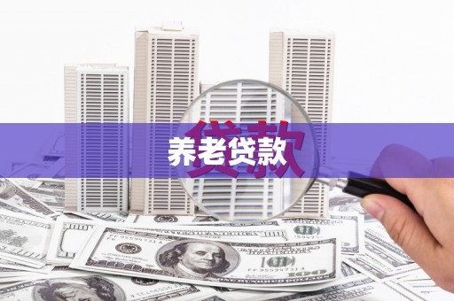 舒兰养老贷款