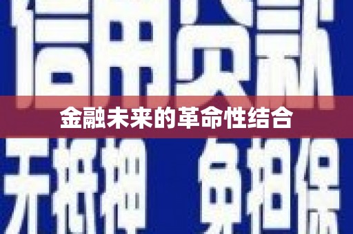 舒兰金融未来的革命性结合